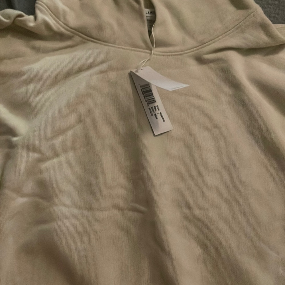 Cotton French Terry Hooded Pullover